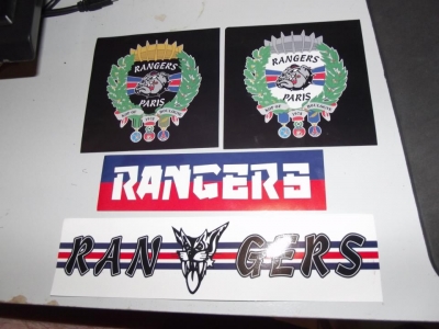 Stickers Rangers Paris